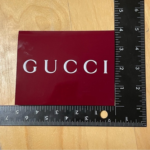 GUCCI Note Message Card Receipt Packaging Gifting Envelope Holder Set of 2 - Picture 5 of 5